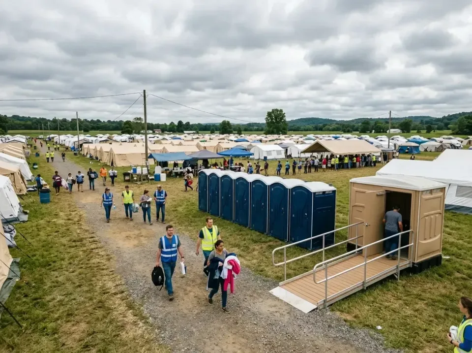 disaster-relief-camp-restrooms-010 — frequently asked questions, Dumpster & Portable Bathrooms Rental in Palos Heights, IL